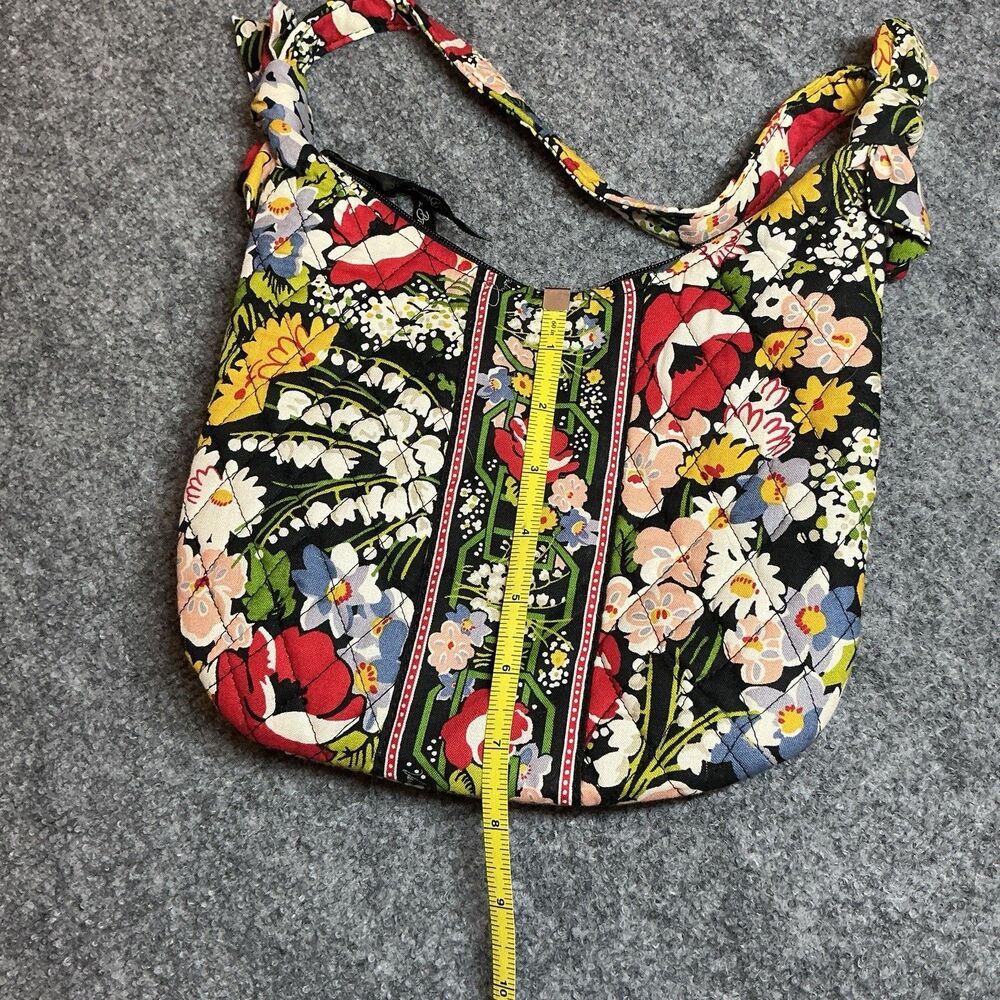 Vera Bradley Purse Poppy Fields Retired Shoulder Bag - Picture 6 of 7